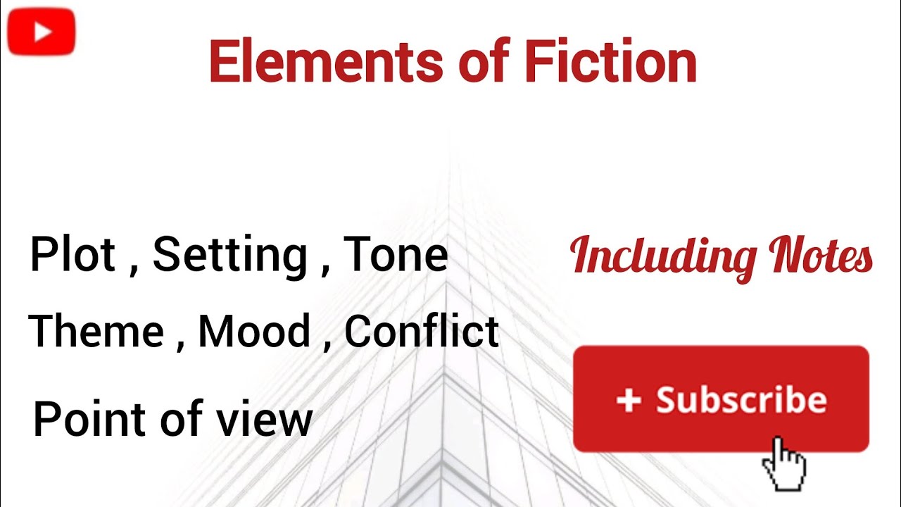 Elements of Fiction in English literature with examples in Urdu