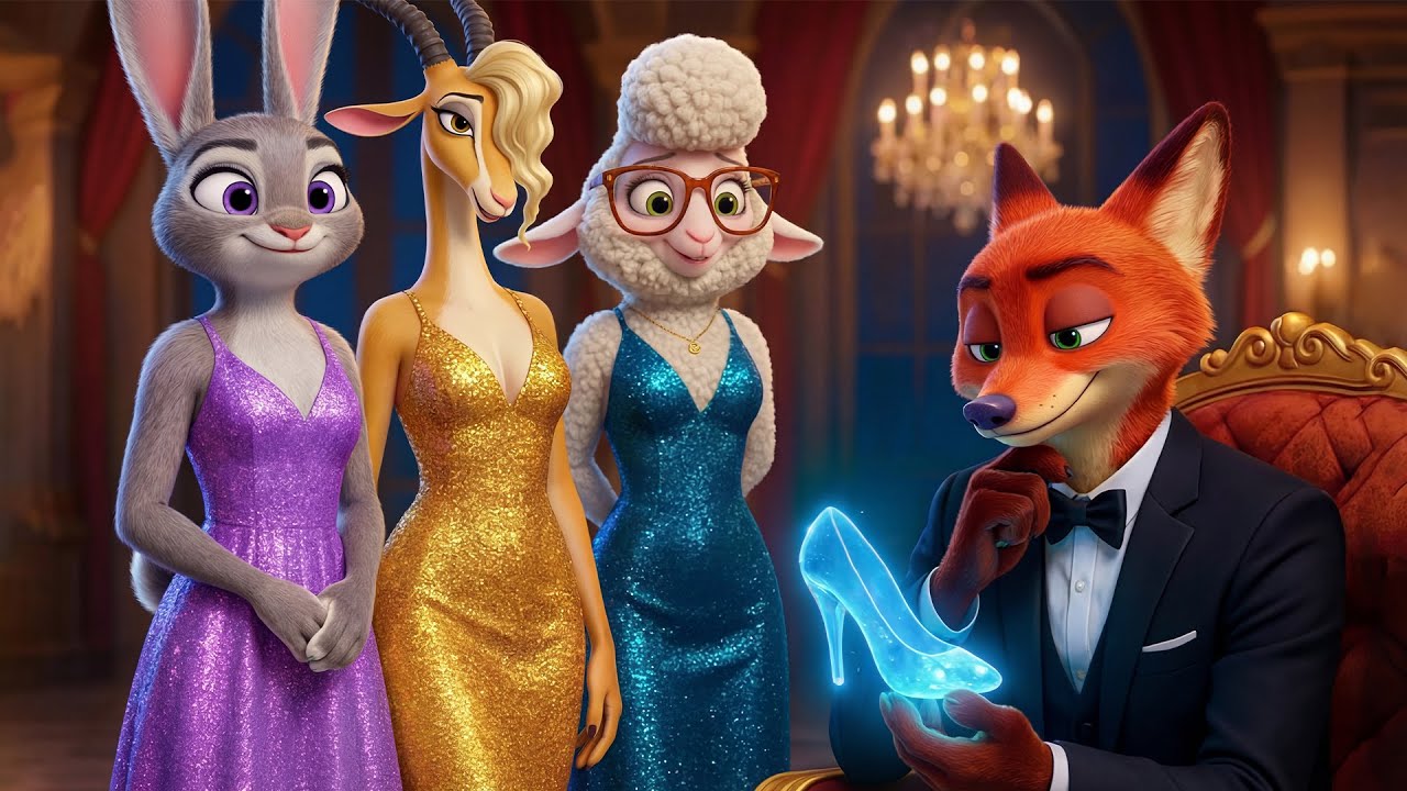 😱 Does the Shoe Fit Poor Cinderella Judy!? 👠 Prince Nick Rejects Rich Gazelle?  Tung Tung World