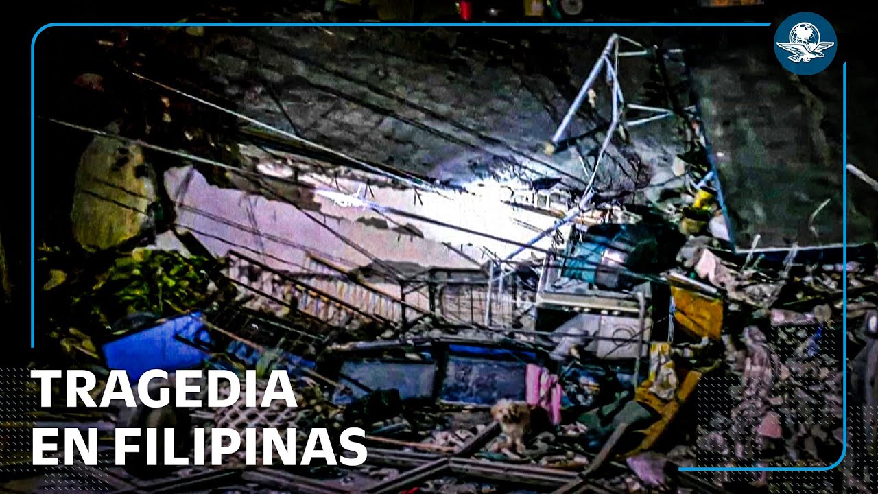 Terremoto sacude Filipinas; deja al menos 20 muertos
