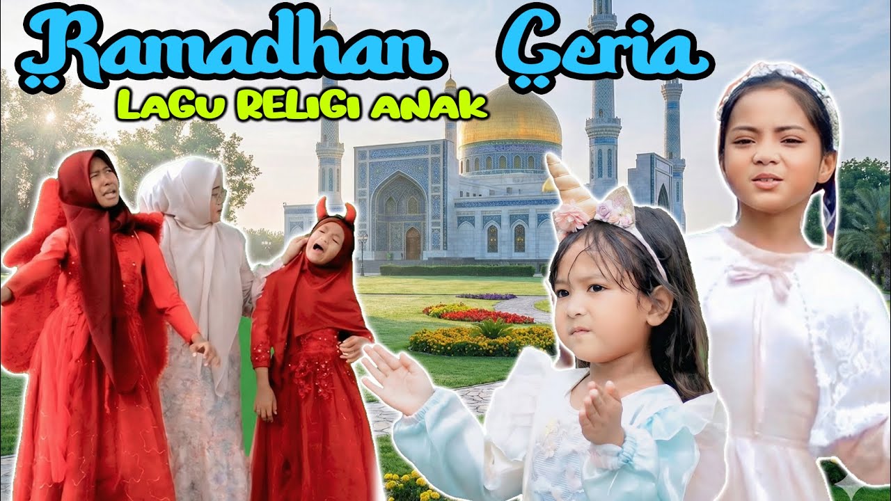 RAMADHAN CERIA BERSAMA ZULFA YUPI (Official Video Musik) #ayumochi #zulfayupi #laguayumochi