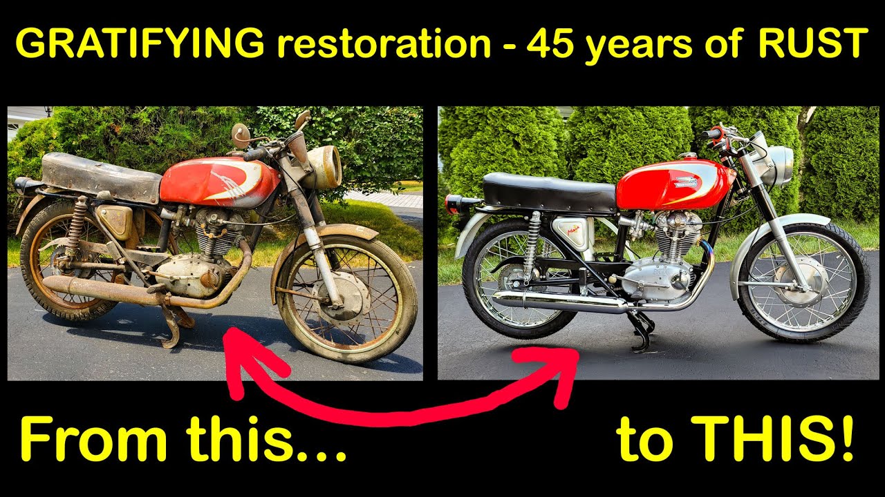 1966 Ducati 250 MK3 - 45 years of RUST to CLEAN Restoration!