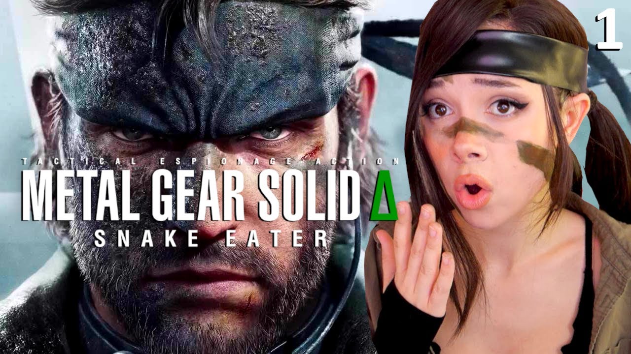 Playing My FIRST Metal Gear Game | Metal Gear Solid Delta: Snake Eater Part 1
