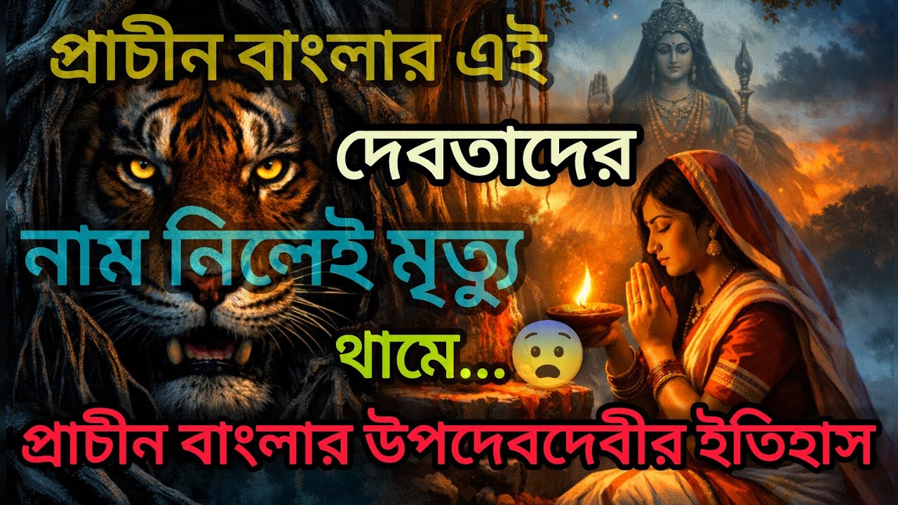যাদের ভয়ে কাঁপে বন নদী আর মহামারী | বাংলার লোকদেবতা Bengali Folk Deities Mystery😱