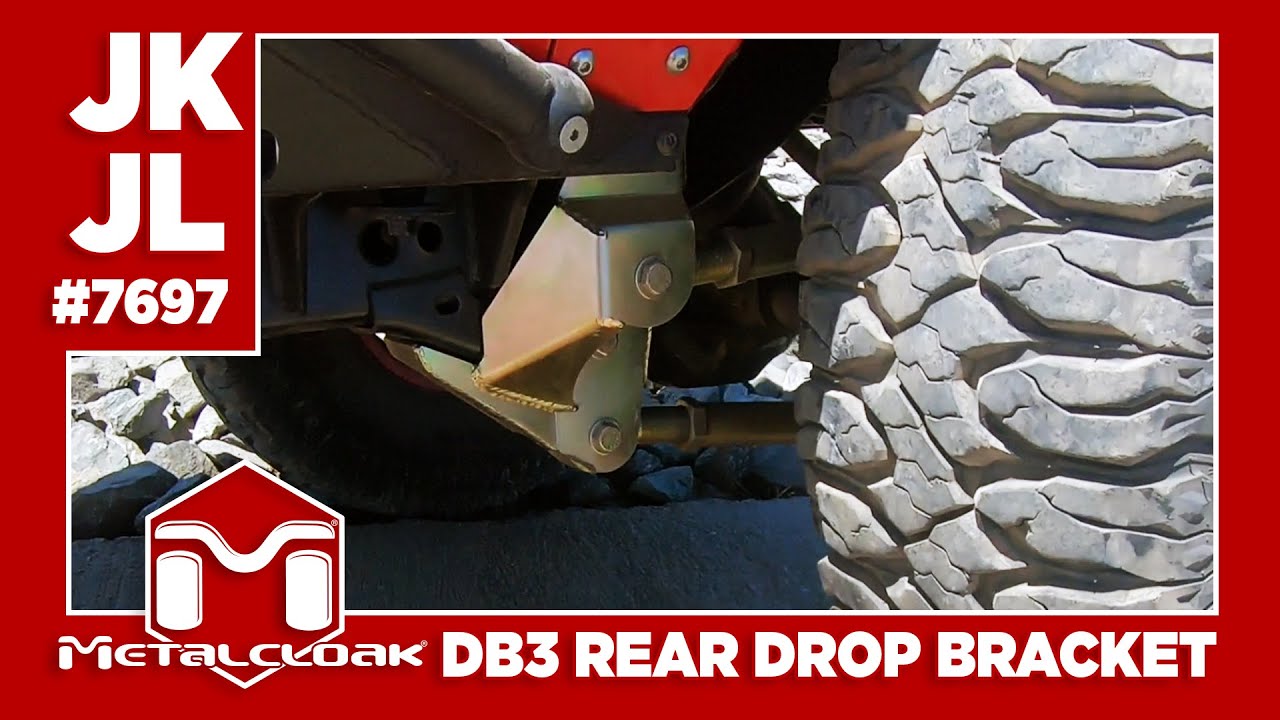 Featured Product: MetalCloak “DB3” Rear Drop Bracket | JK/JL Wrangler