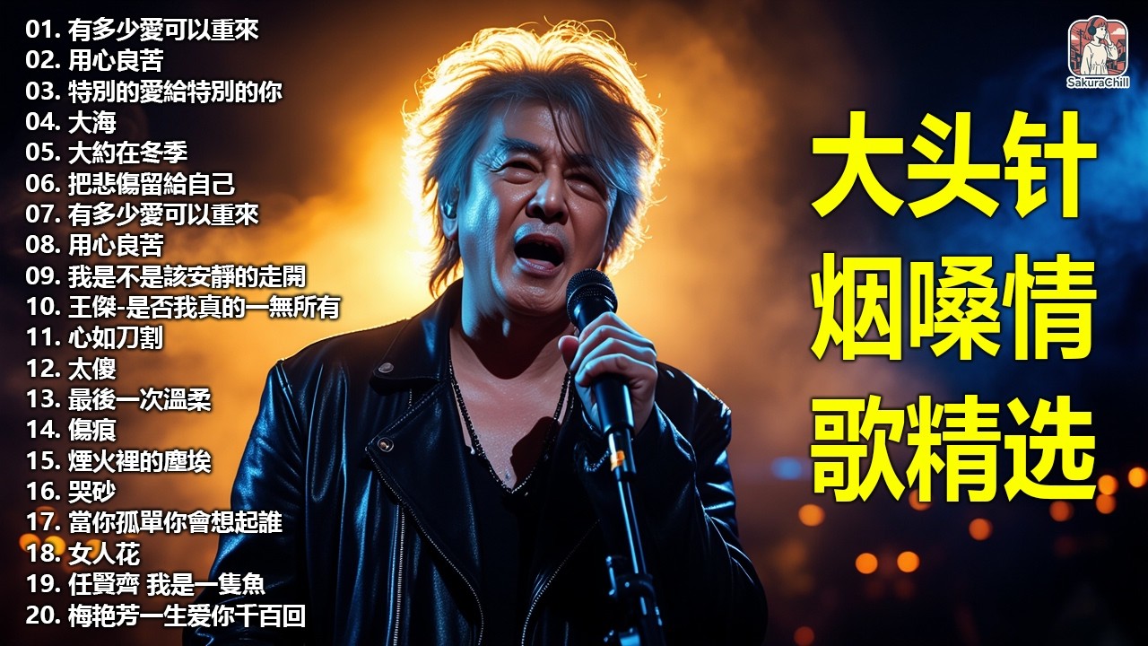 大頭針 31【大头针 · 烟嗓情歌精选】 💔 那些年听哭过的歌｜烟嗓情歌精选翻唱🔥#有多少愛可以重來#特別的愛給特別的你#大海#大約在冬季#把悲傷留給自己