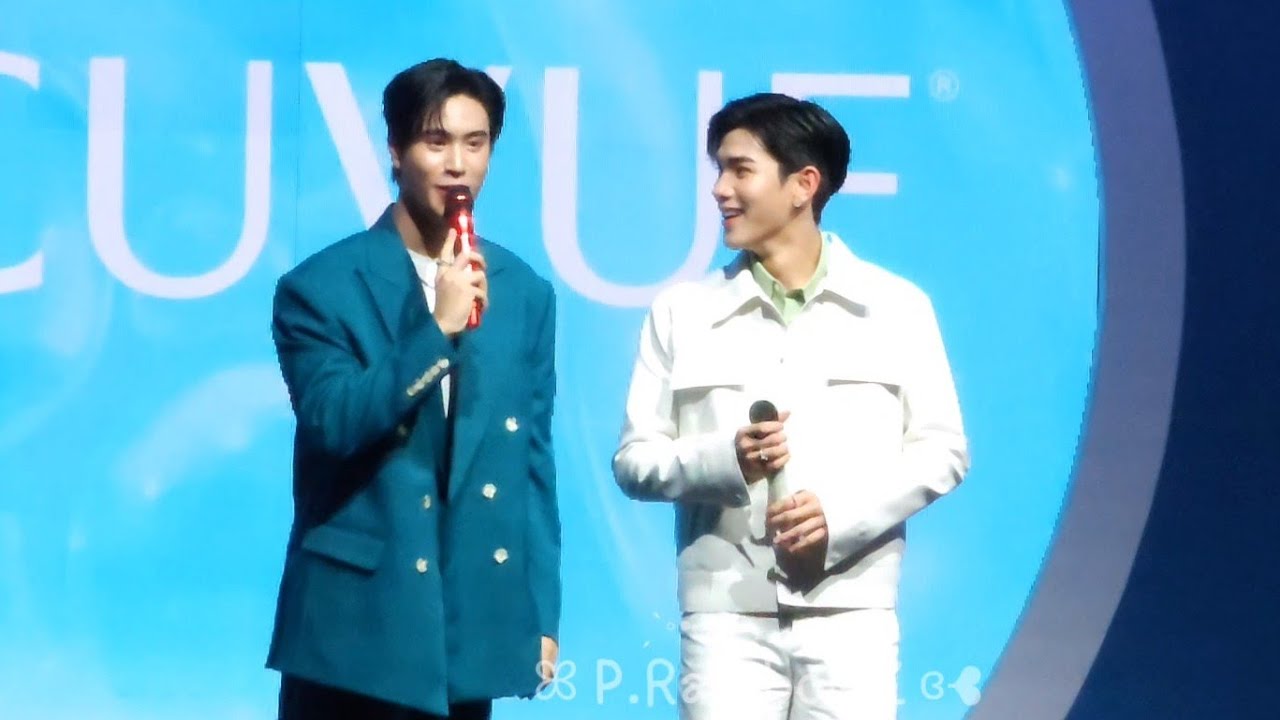 08012024 - [FANCAM] เจมีไนน์ ft.guest โฟร์ท งานเปิดตัว BA ACUVUE OASYS 1 DAY WITH GEMINI