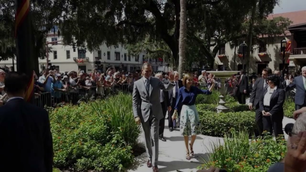 King of Spain Visits St Augustine Sept18  2015