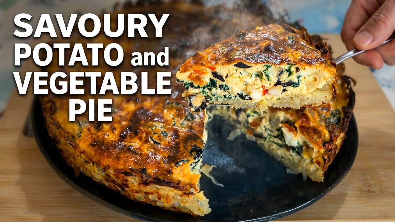 This Creamy Potato Vegetable Pie is Pure Comfort in Every Bite!