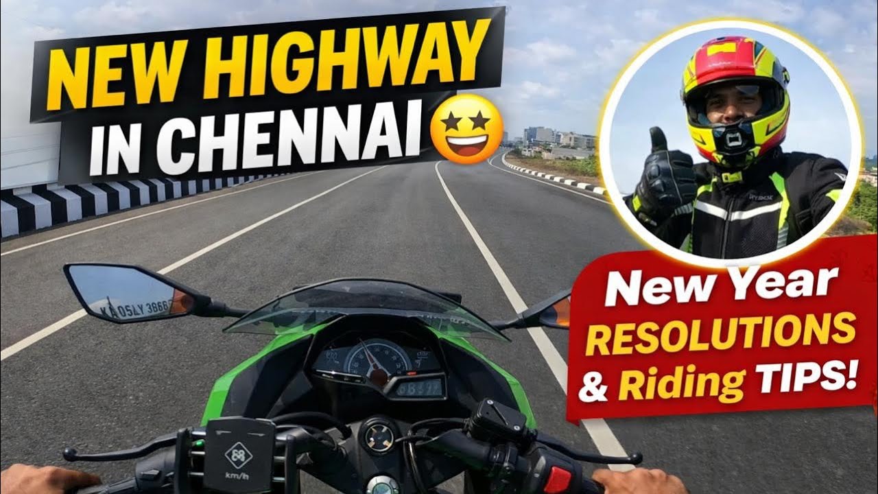 Chennai’s New Highway is INSANE 😱 | New year 2026 | Riding Tips