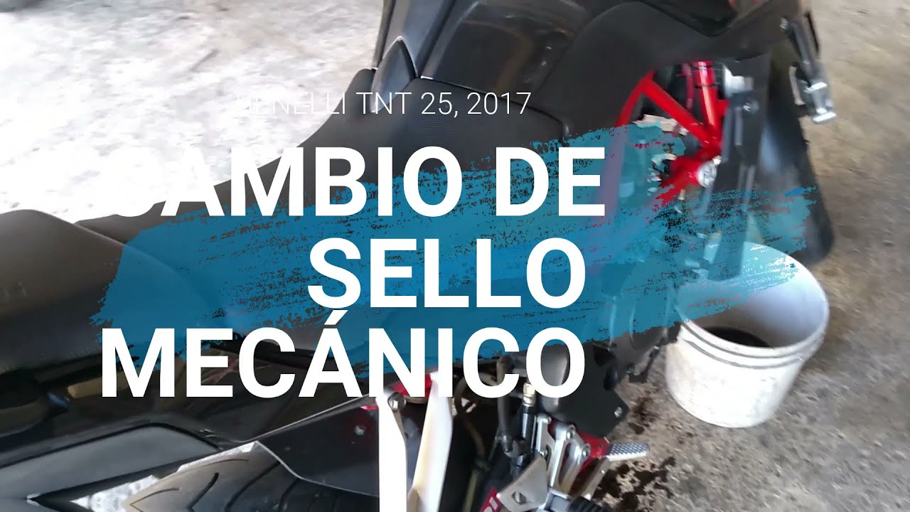 Cambiando Sello Mecánico a la Benelli TNT 25 (Solucion definitiva al derrame de anticongelante)