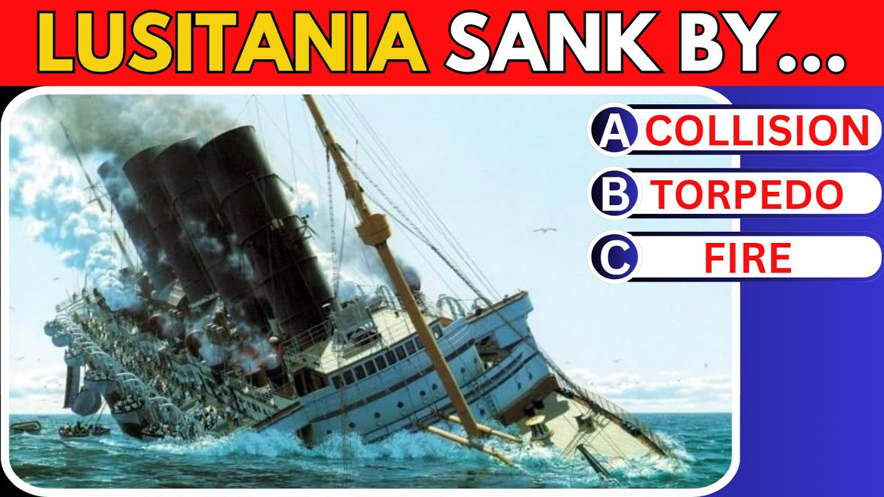 Знаете ли вы RMS Lusitania? 🚢 | Супервикторина! 🎉