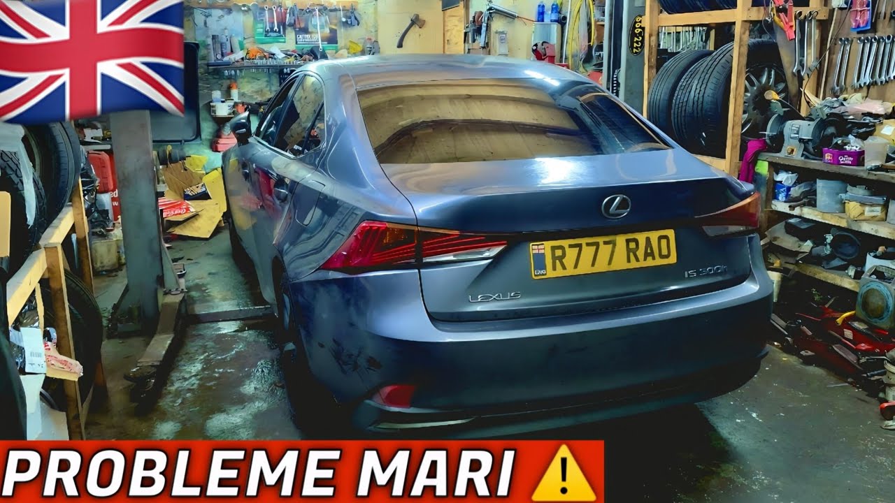 Cu Lexus-ul la service 🛠️ Schimbat plăcuțe ✅ Probleme identificate ⚠️ 