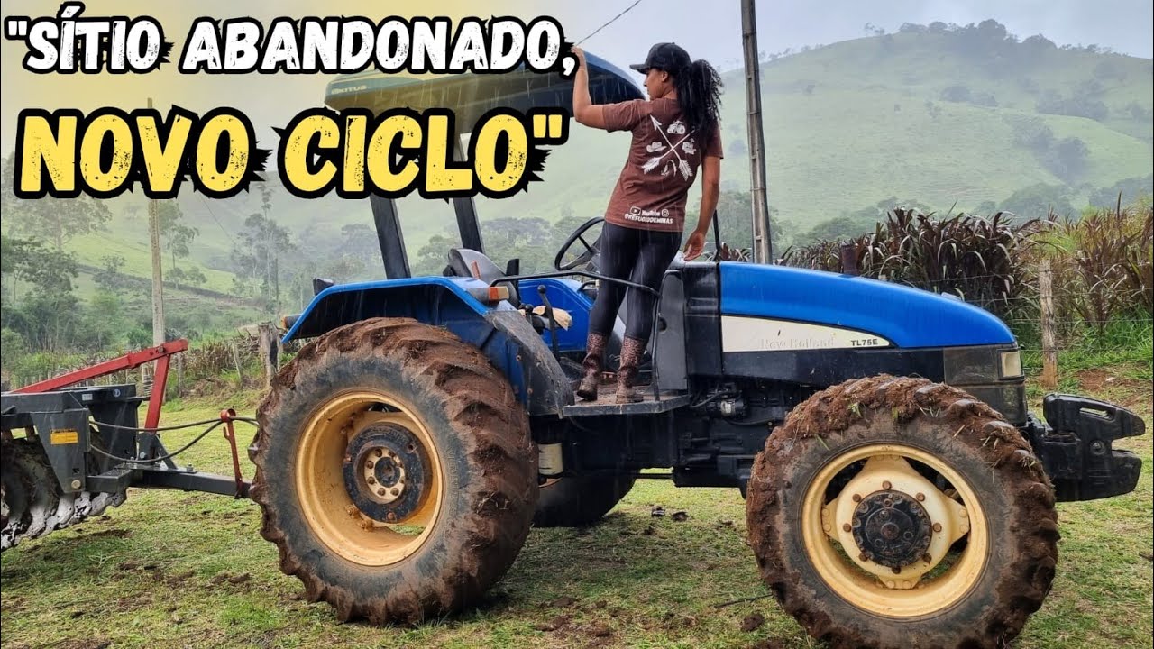 A RENOVAÇÃO do SÍTIO! novo CICLO na ROÇA! Plantio e Preparação da TERRA.