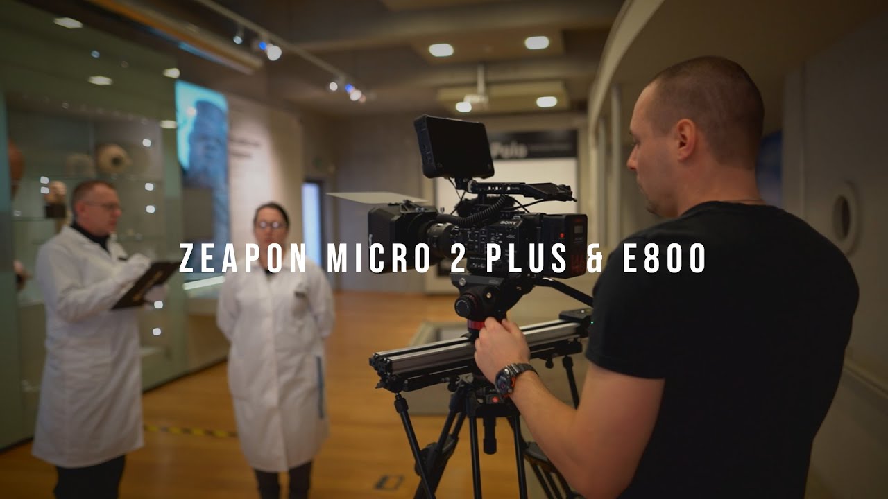 Najnowszy slider video ZEAPON Micro 2 plus i E800 porównanie z Edelkrone i test z silnikiem!