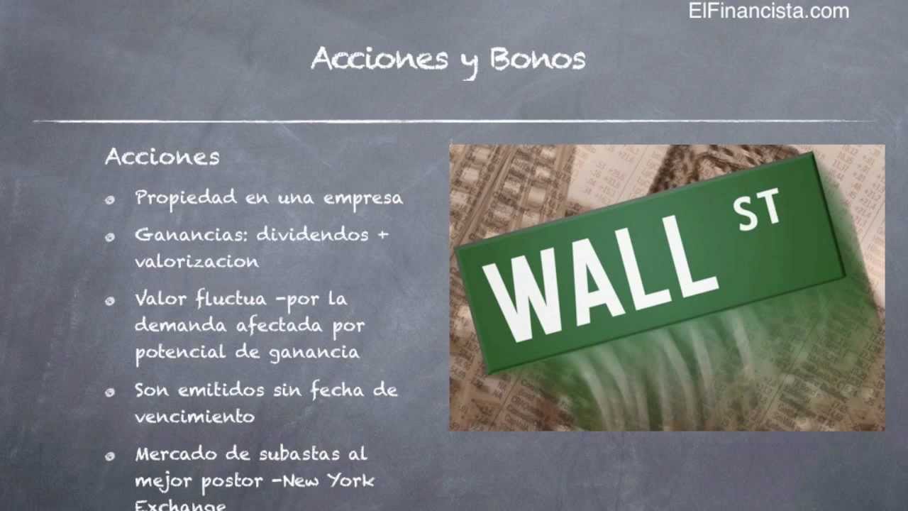 Acciones y Bonos