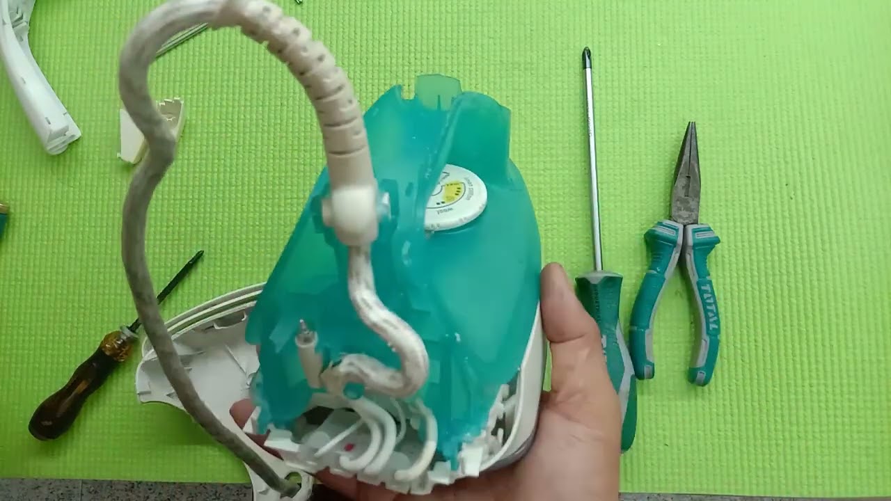 ถอดประกอบ ซ่อมเตารีดไอน้ำ tefal
