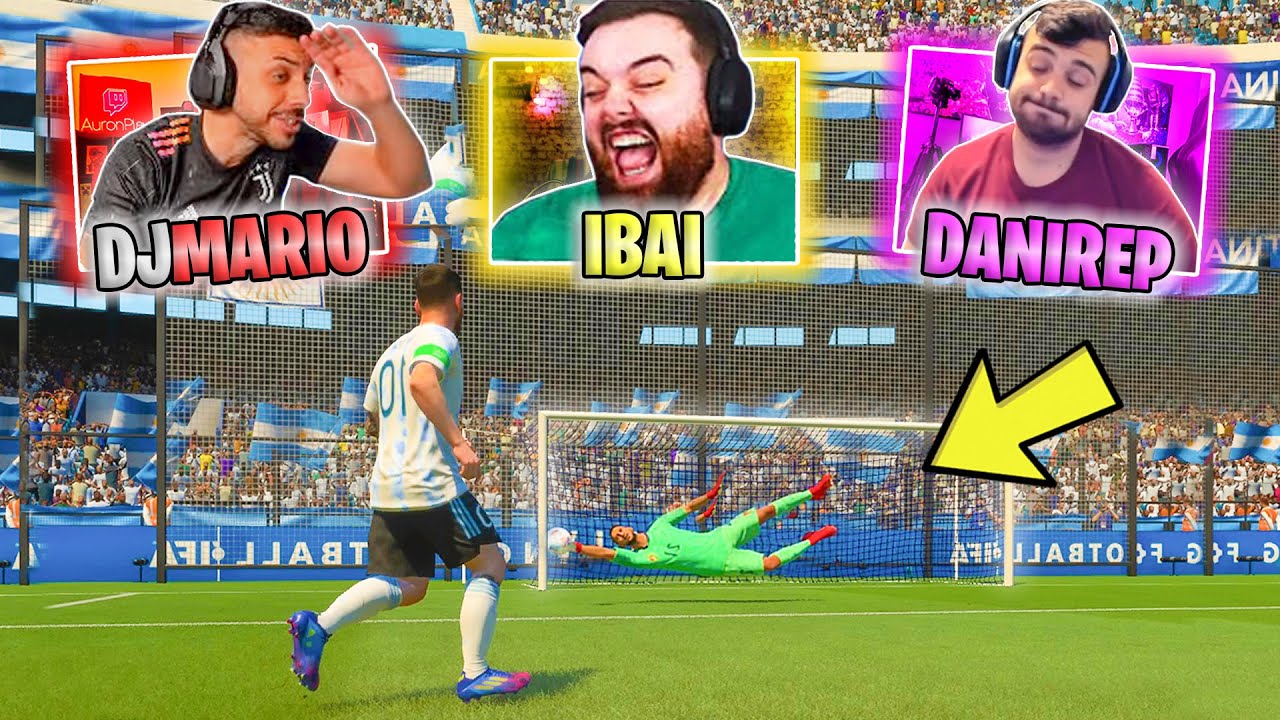 GOLAZO!! VAMOS! CON AURONPLAY Y AMIGOS!! - FIFA 22 PORCINOS FC