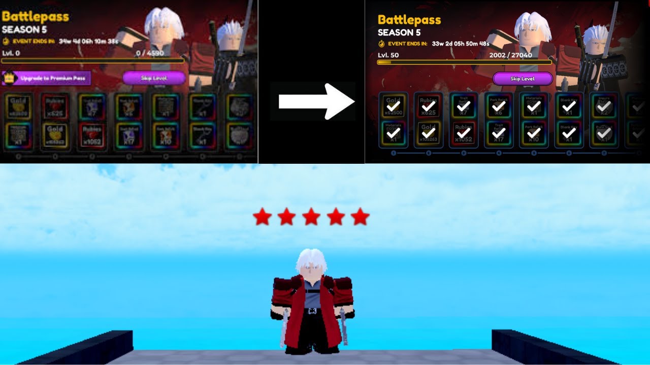 (DAY 8) GETTING DANTE IN THE NEW BATTLEPASS IN ULTIMATE TOWER DEFENSE.