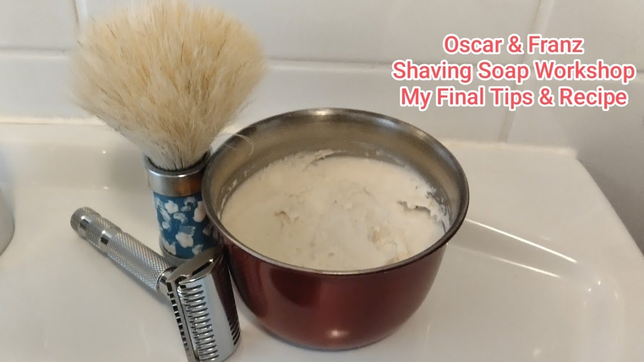 Shaving Soap Workshop-My Final Tips & Recipe (German Version)