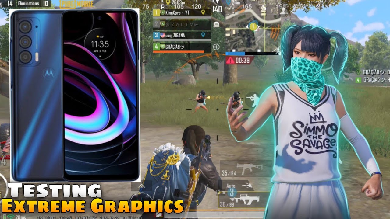 Testing Motorola edge 2021 in 2025 without event gameplay KingXPro YT | PUBG mobile