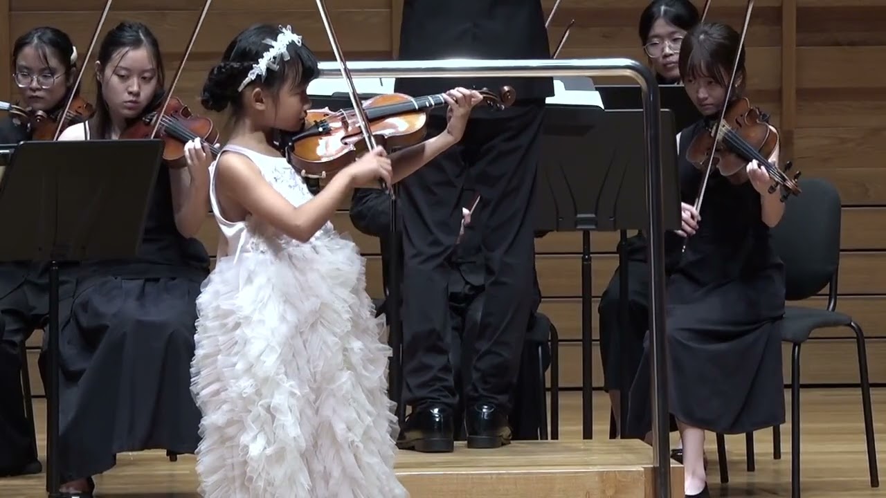 She’s Only 8 — But She Led a 20-Piece String Orchestra (Waltz No. 2)