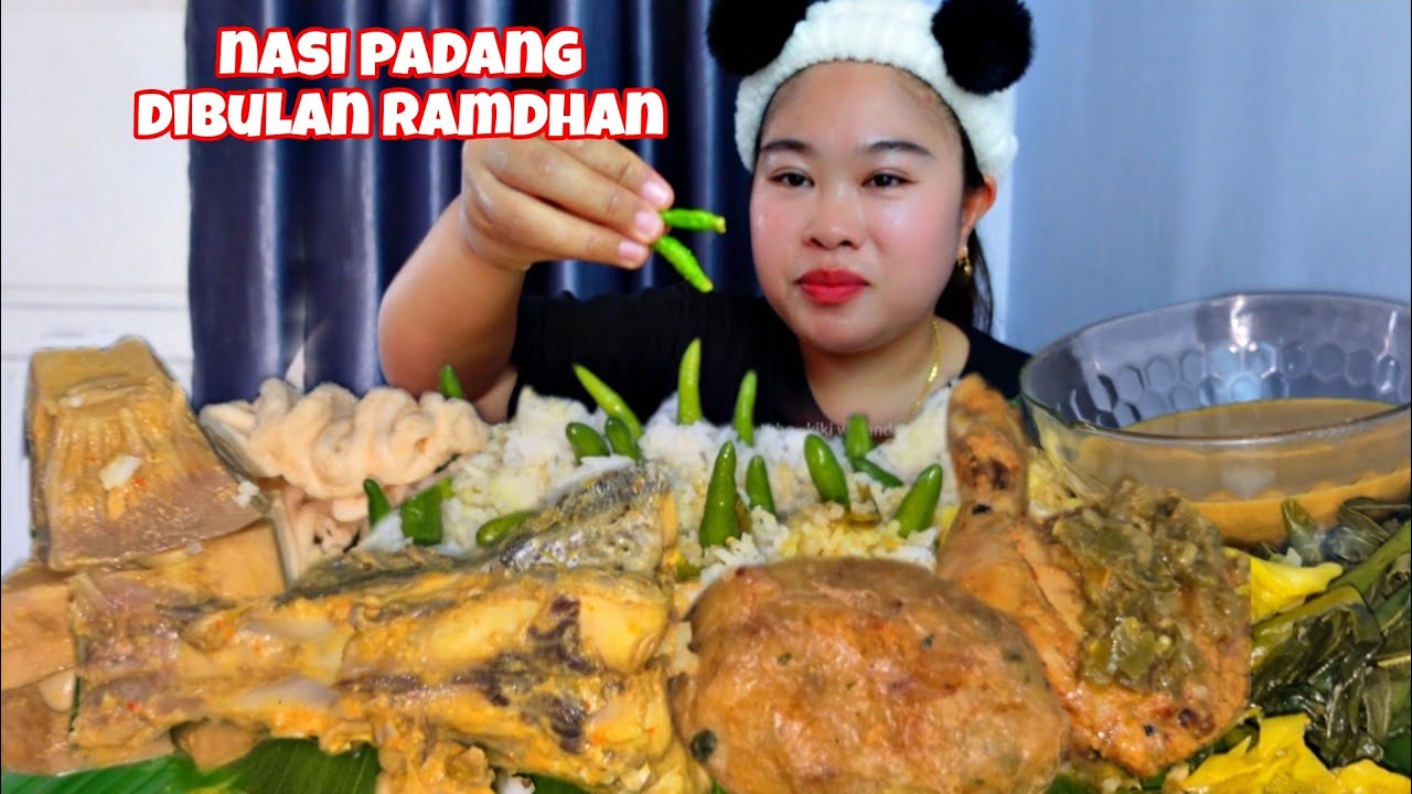 MUKBANG NASI PADANG DIBULAN RAMADHAN🔥‼️ TERNYATA SENIKMAT INI RASANYA GUYS 