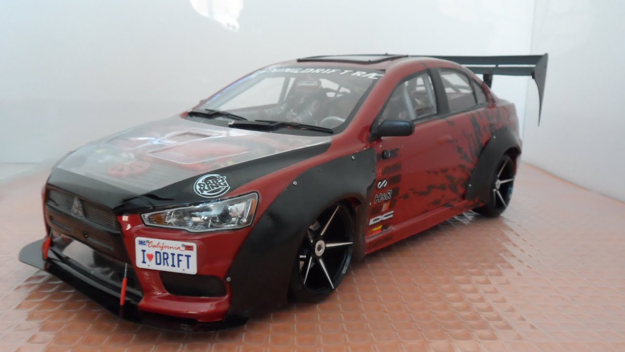 Tuners R/C EVO X DEMI WORKS - WIDE BODY PANDEM