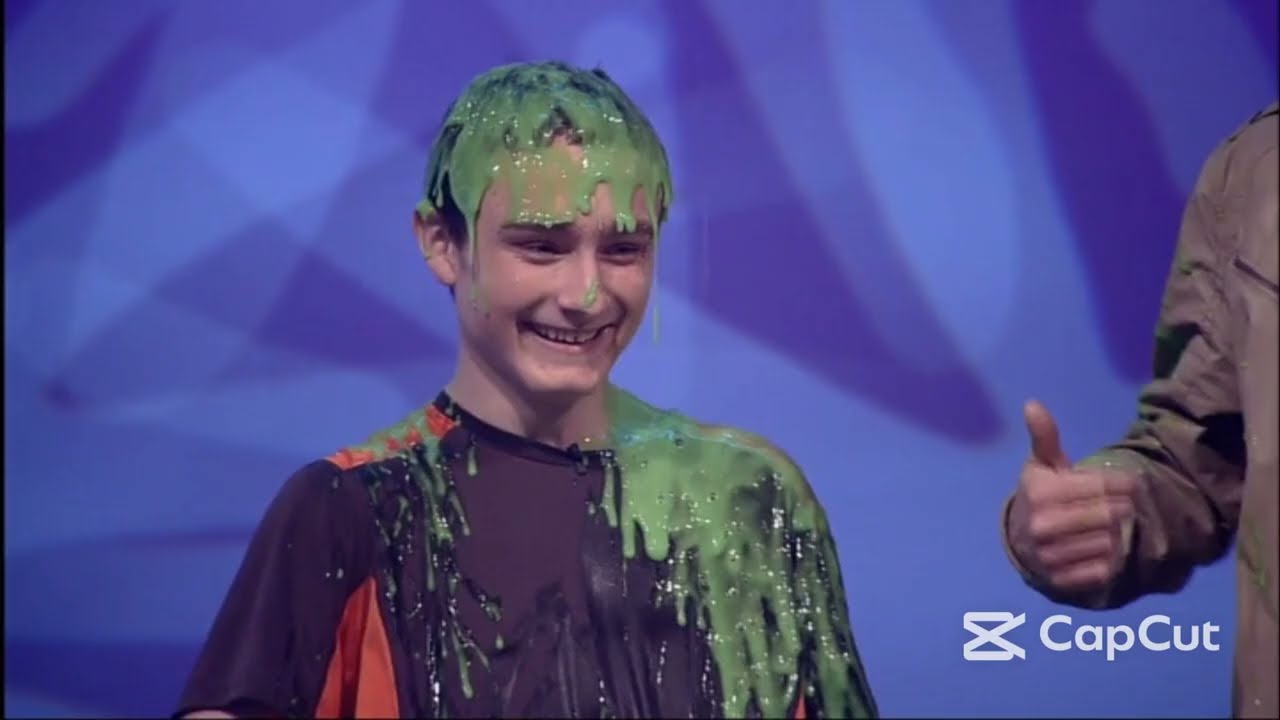 Ashley Argota And Mike Got Slimed on Figure It Out ( Nickelodeon )