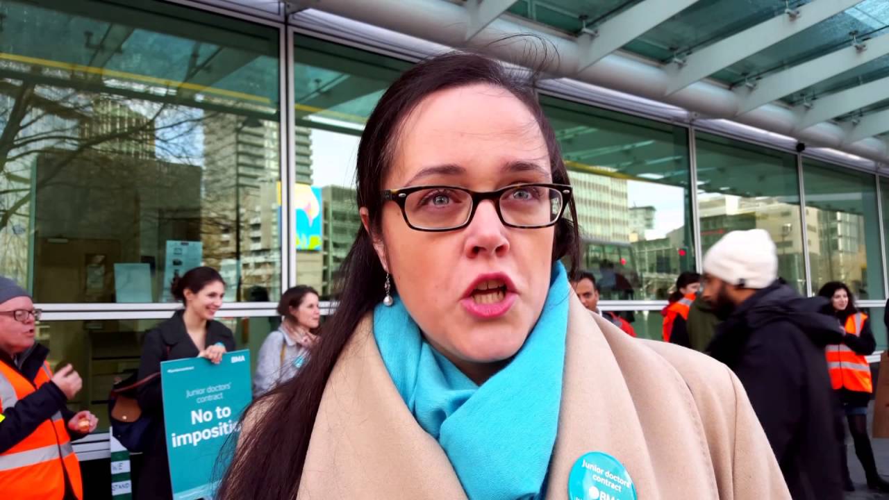 Just Health GP trainees on junior doctors strike 4