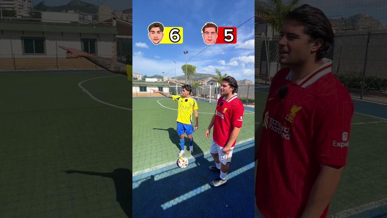 FUTGOLF CHALLENGE! 😱⛳️ #calcio #challenge #gioco #futgolf