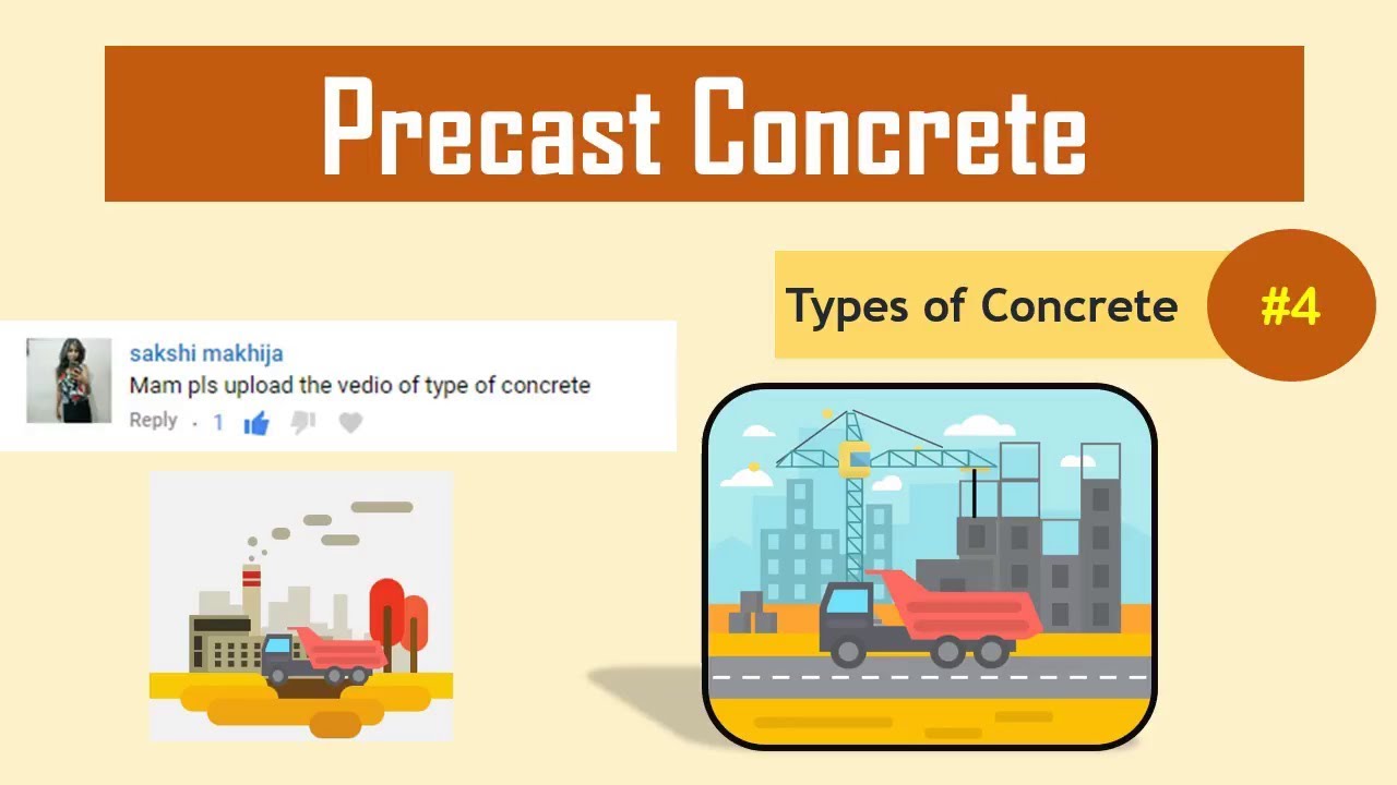 What is Precast Concrete? || PCI || Types of Concrete #4