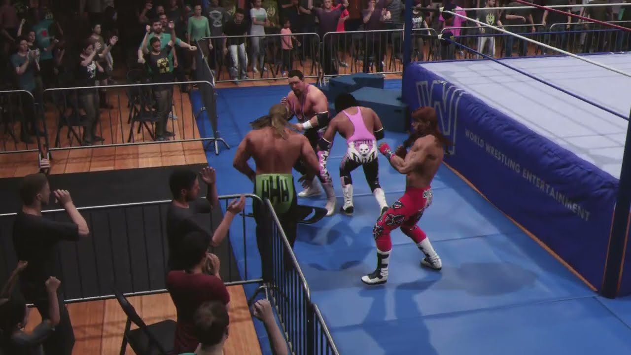 D-Generation X vs Hart Foundation | Classic Rivalry Match | WWE 2K25 Gameplay