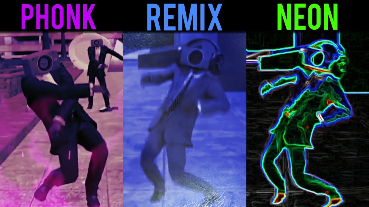 Speakerman Dancing Original vs Phonk vs Remix All version