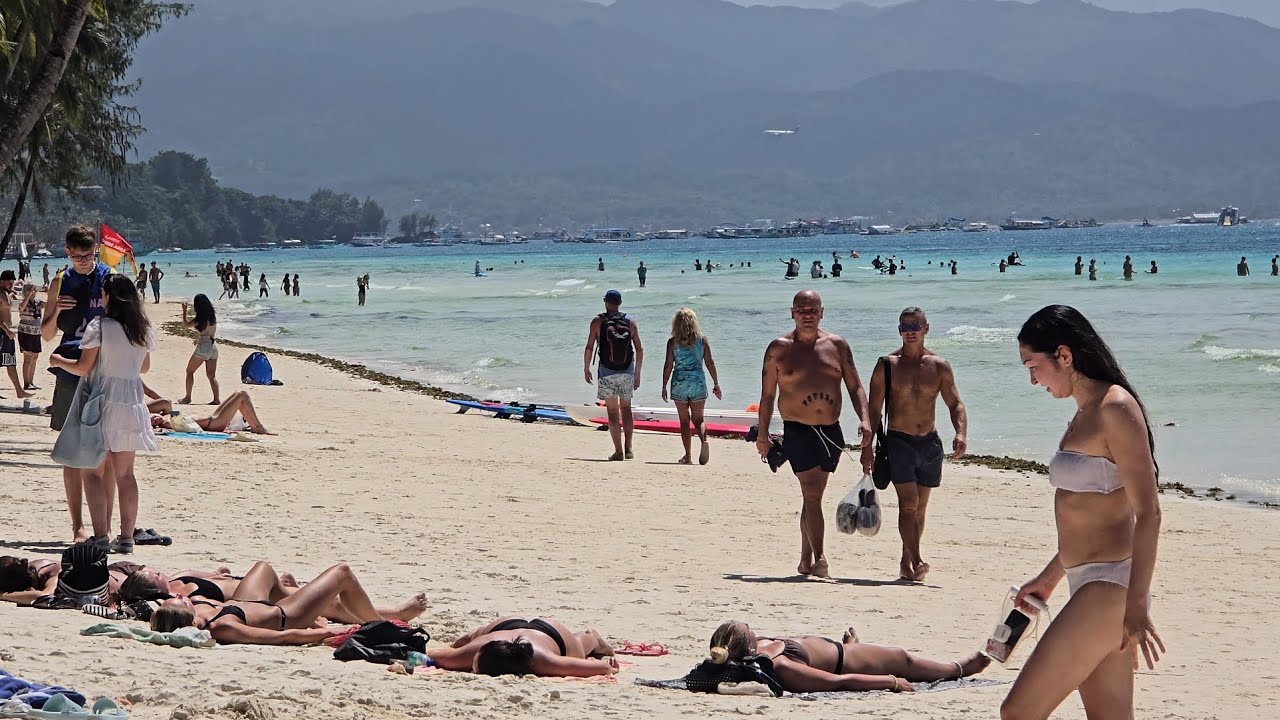 Boracay island Today on Wednesday 9am | February 4 2026 | Beach Walking Tour #boracay #philippines 