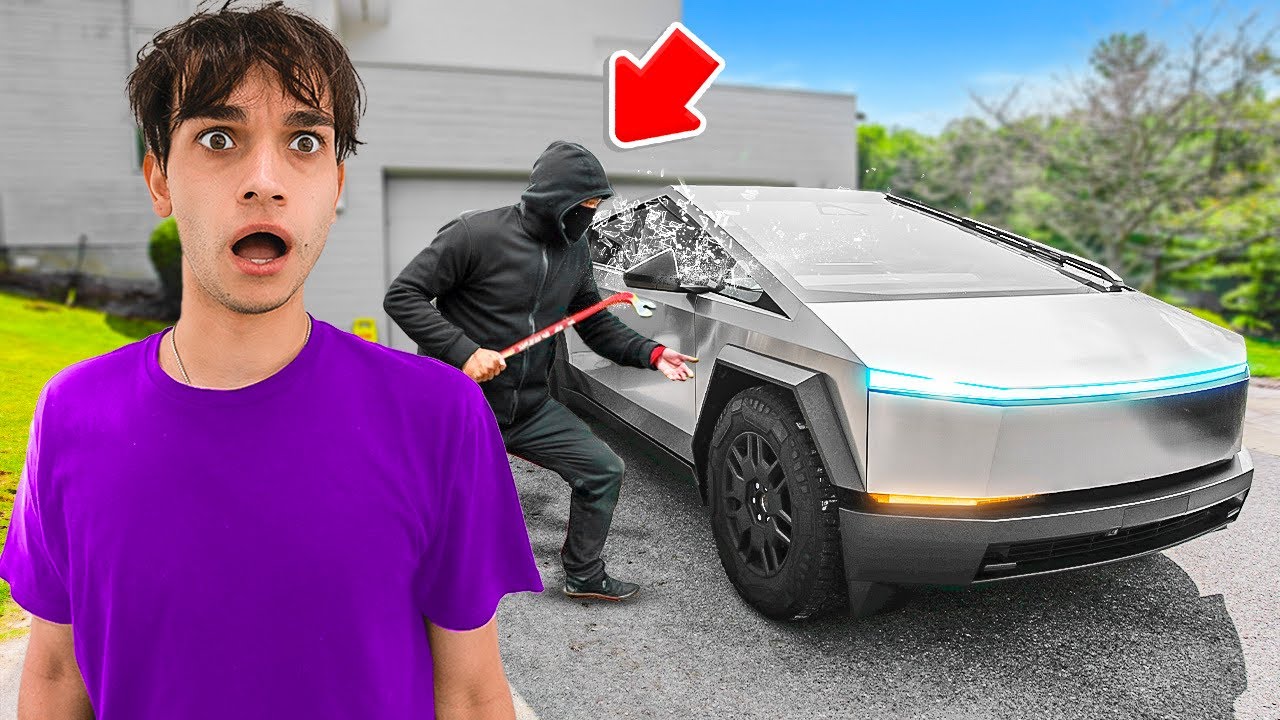 Вор украл мой Tesla Cybertruck!