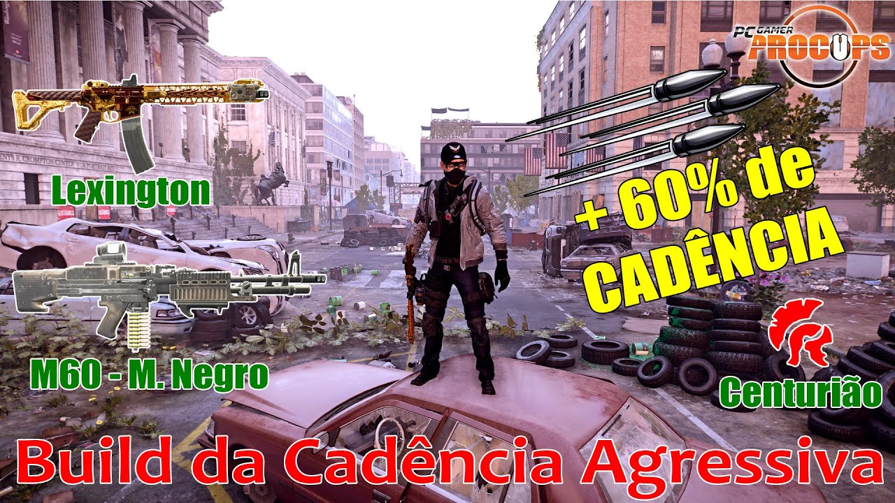 BUILD DA CADÊNCIA AGRESSIVA + 60% de CADÊNCIA TOTAL - The Division 2