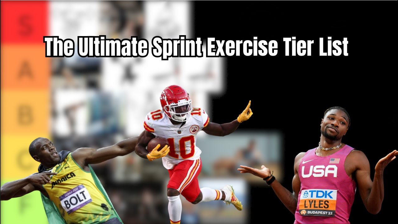 The Ultimate Sprint Exercise Tier List (Weight Room Only)