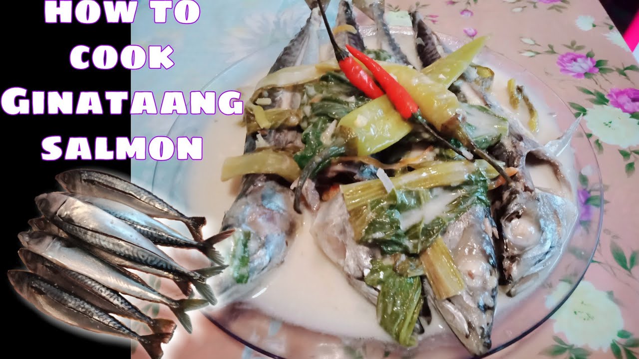 How To Cook Ginataang salmon