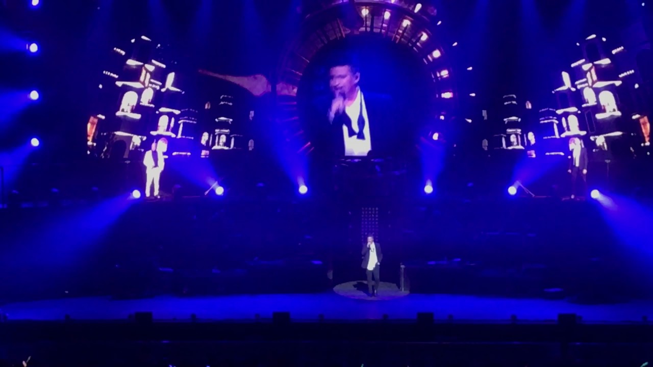 Debut du spectacle (stars 80 10 ans déjà Zénith de Toulouse