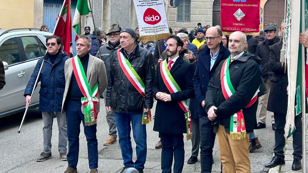 Cent'anni dalla nascita di Emilio Pecorari, grande partecipazione a Monticelli