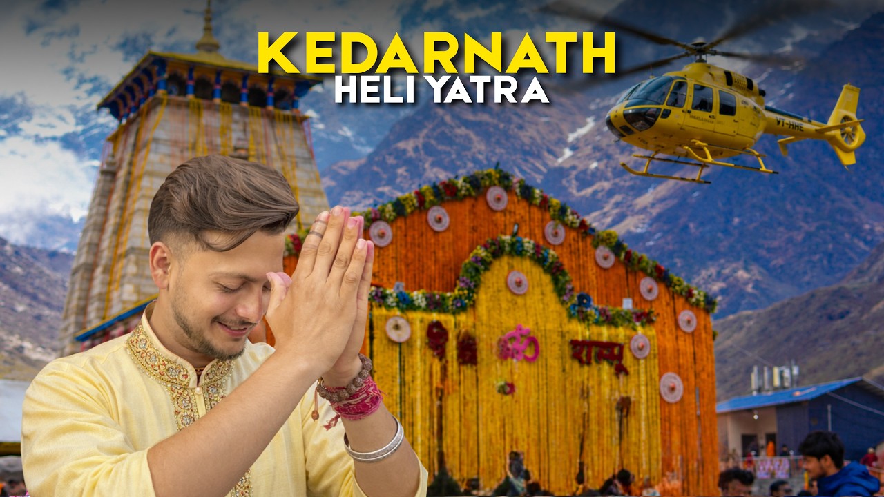 KEDARNATH Yatra by HELICOPTER | Himalayan Helicopter to Kedarnath Dham | Complete Tour Guide