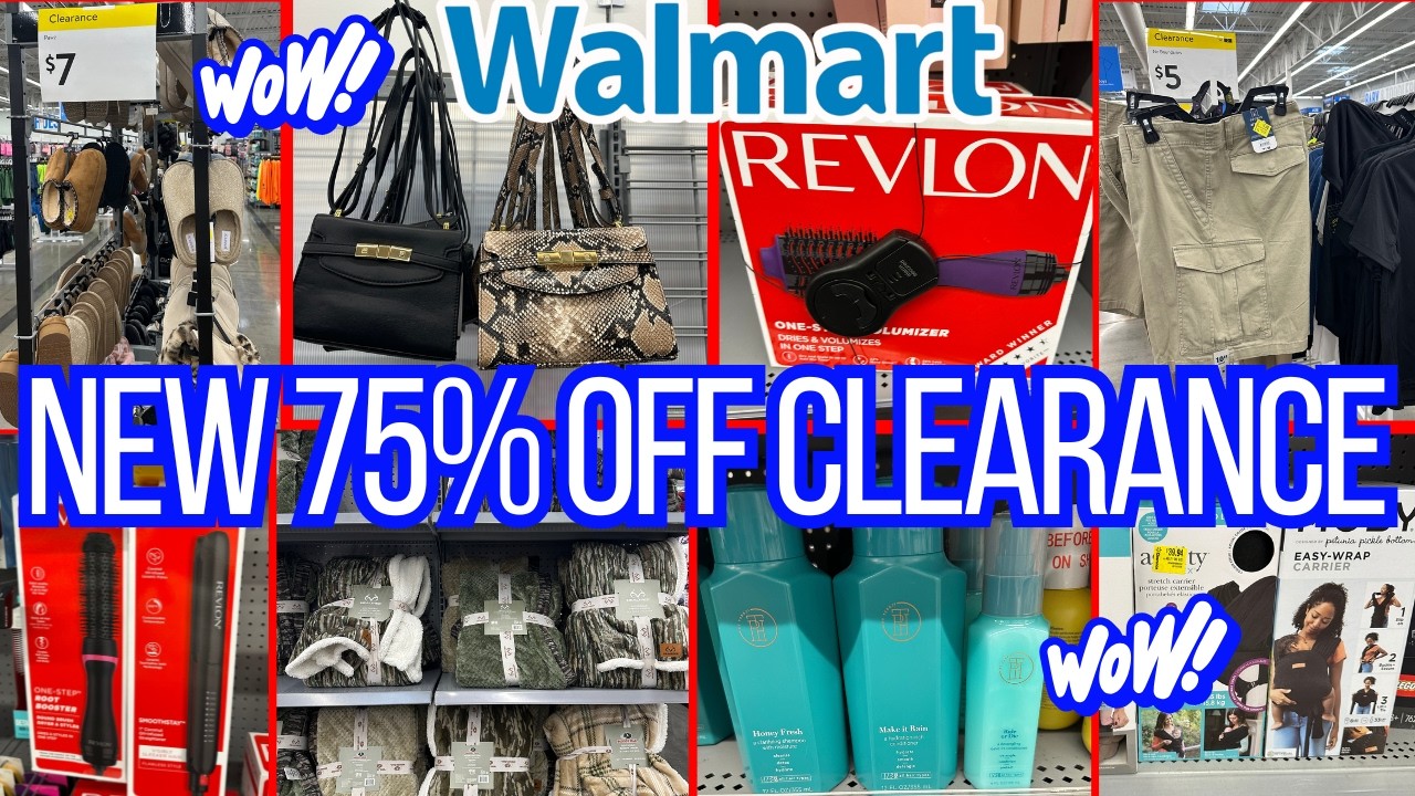 WALMART CLEARANCE DEALS😱WALMART 75%-90% OFF JUST MARKED DOWN TODAY😱 #new #walmart #clearance