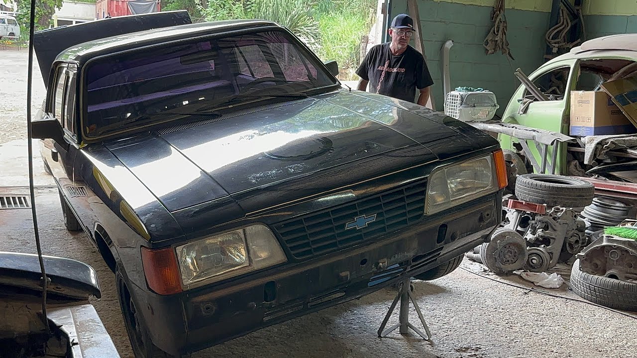 OPALA DA POLÍCIA FEDERAL - COMEÇOU A RESTAURAÇÃO NA OFICINA DE FUNILARIA