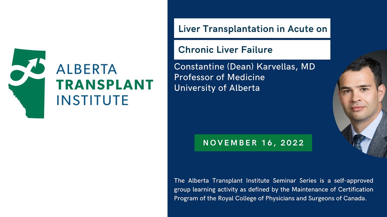 Liver Transplantation in Acute on Chronic Liver Failure