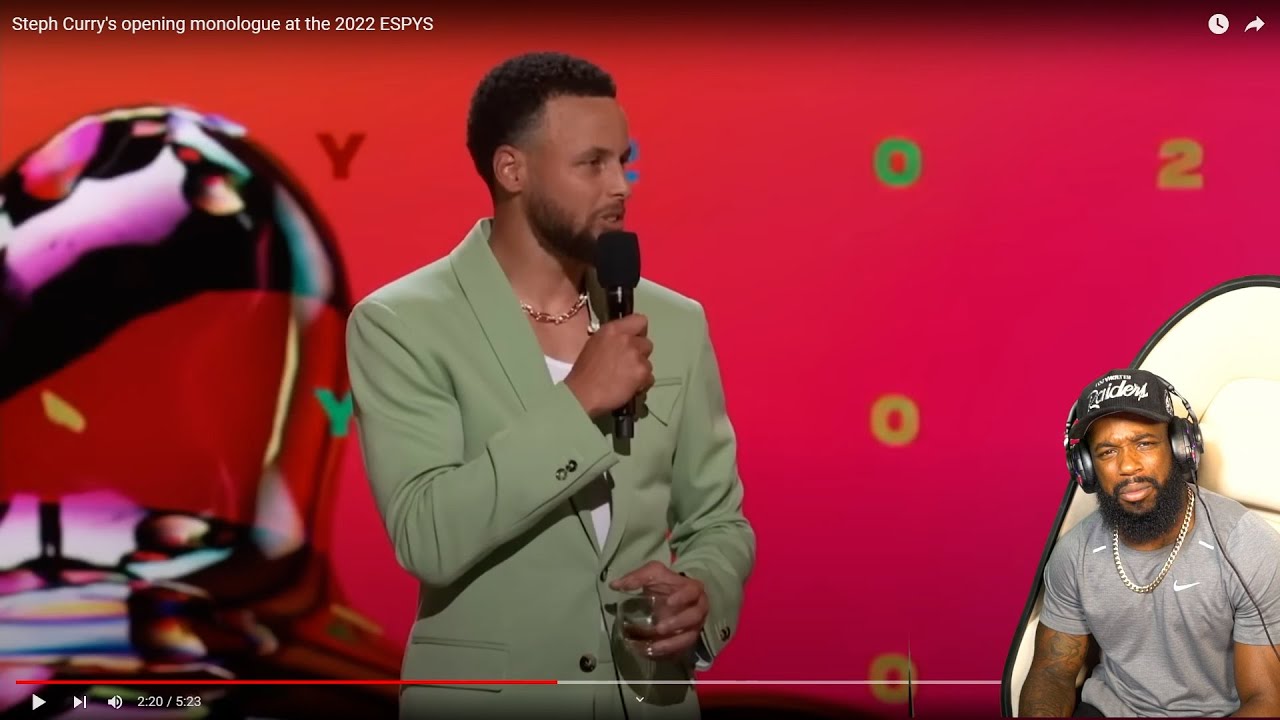 Steph Curry Off The Henny TRIES To Roast Lebron..2022 ESPYS