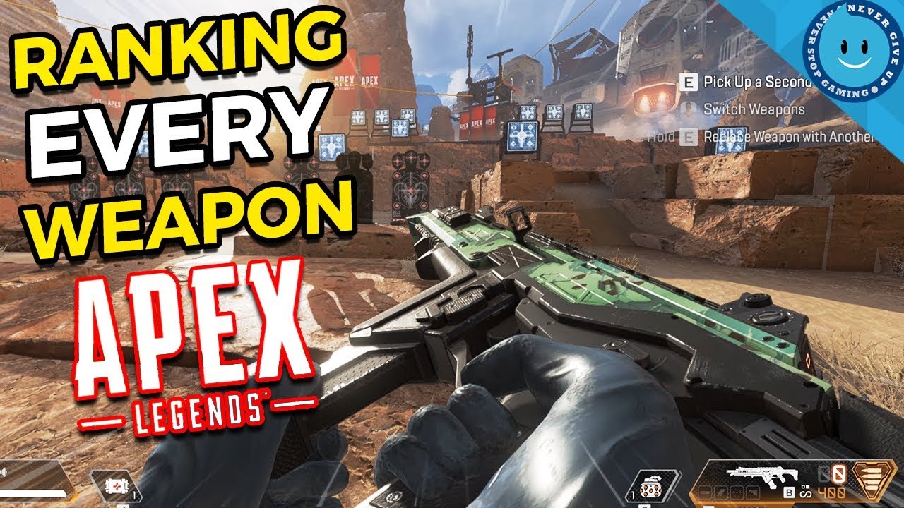 Ranking And Explaining Every Weapon In Apex Legends!