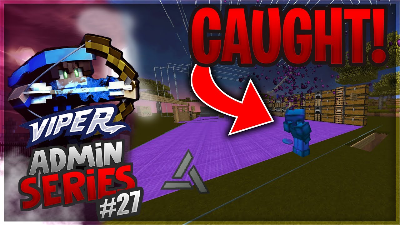 ViperMC Staff Series #27 - CAUGHT GLITCHING! - HCF Admin Series