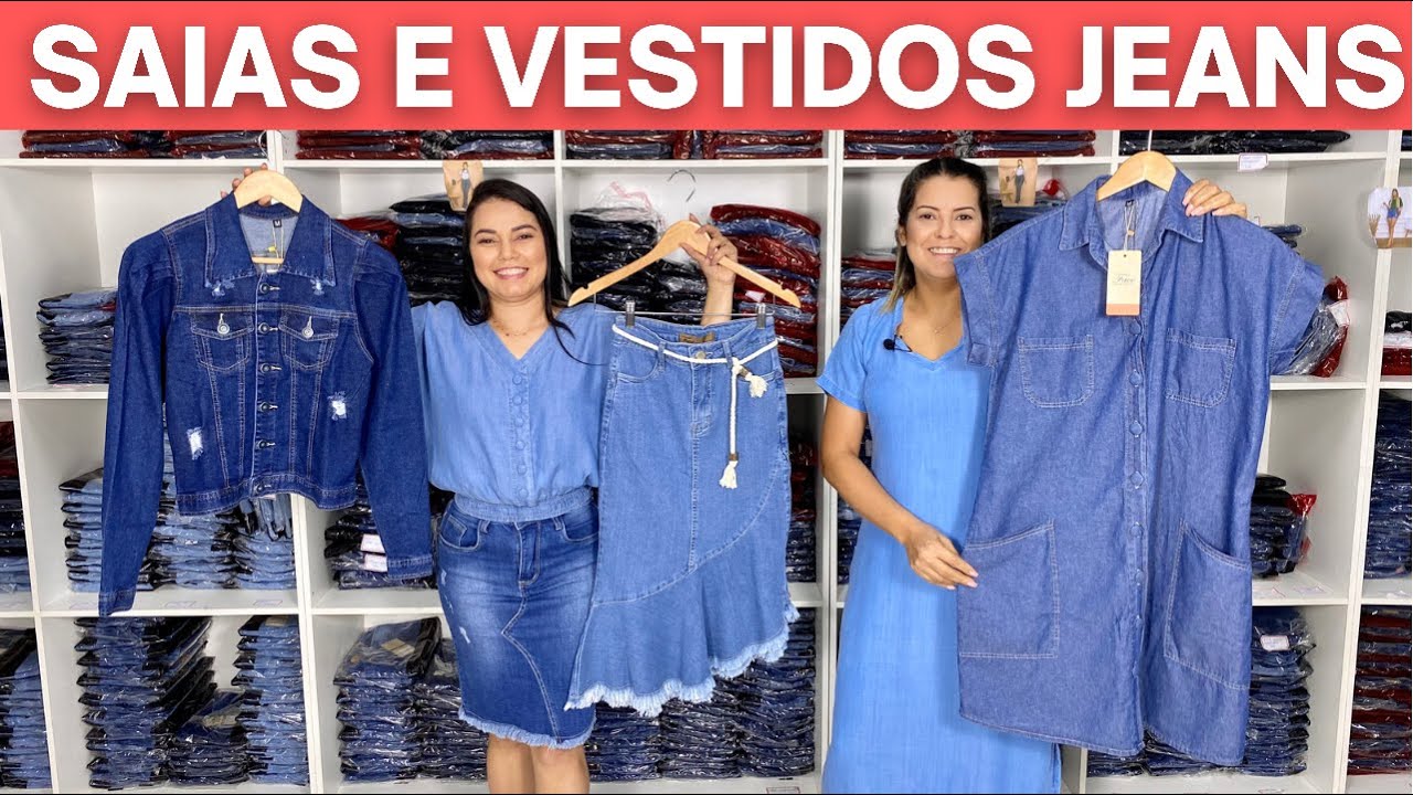AMEI: SAIAS, VESTIDOS, BLUSAS, JAQUETAS E CALÇAS JEANS NO ATACADO | Goiânia