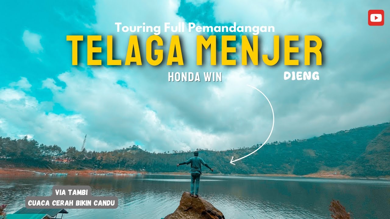 Touring Honda Win ke Telaga Menjer Dieng via Tambi | Telaga Yang Damai dan Magis I Honda Win 100 jos