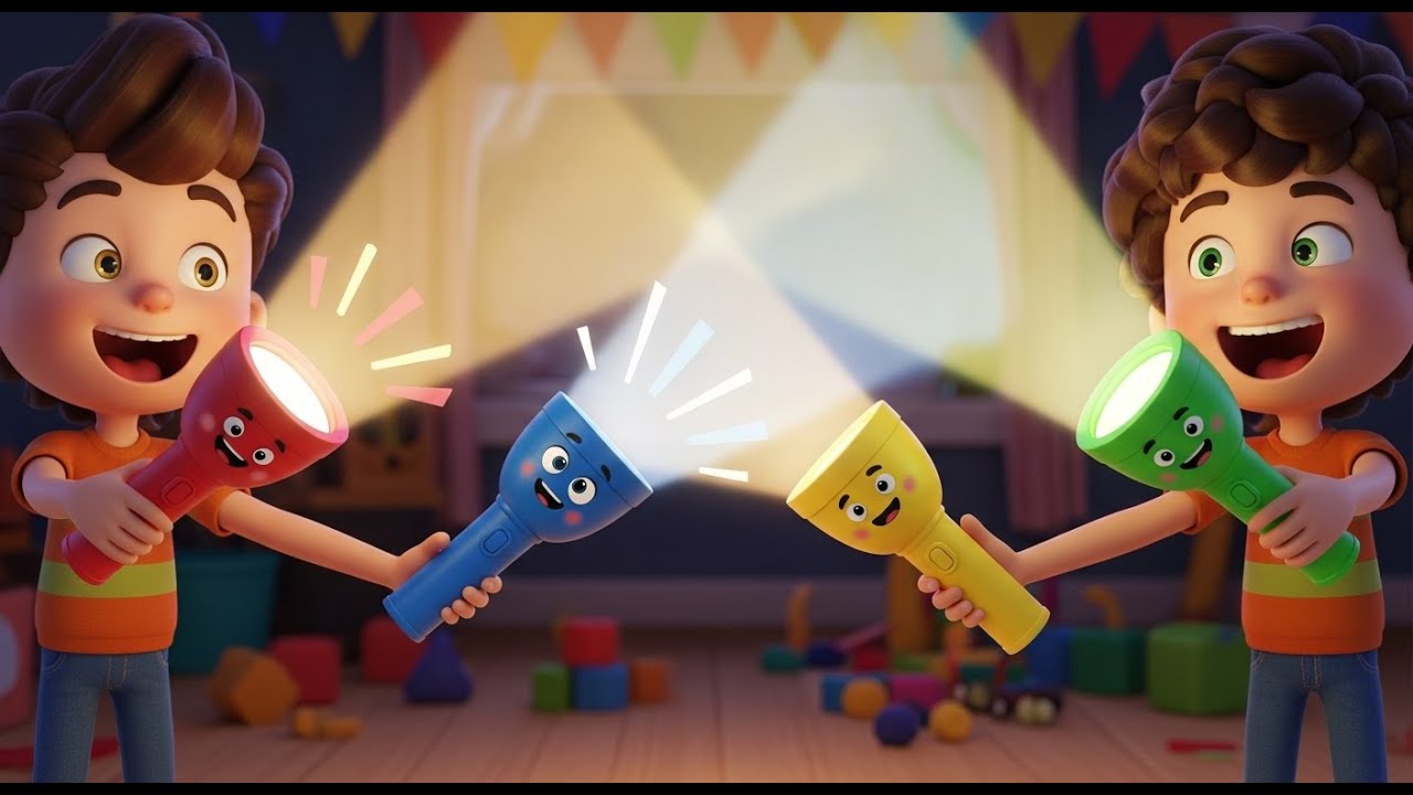 Quatro Pequenas Lanternas de Brinquedo Li | Canções Infantis e Rimas para Crianças
